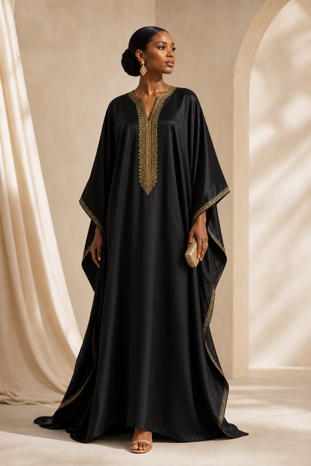 Midnight Boubou Dress